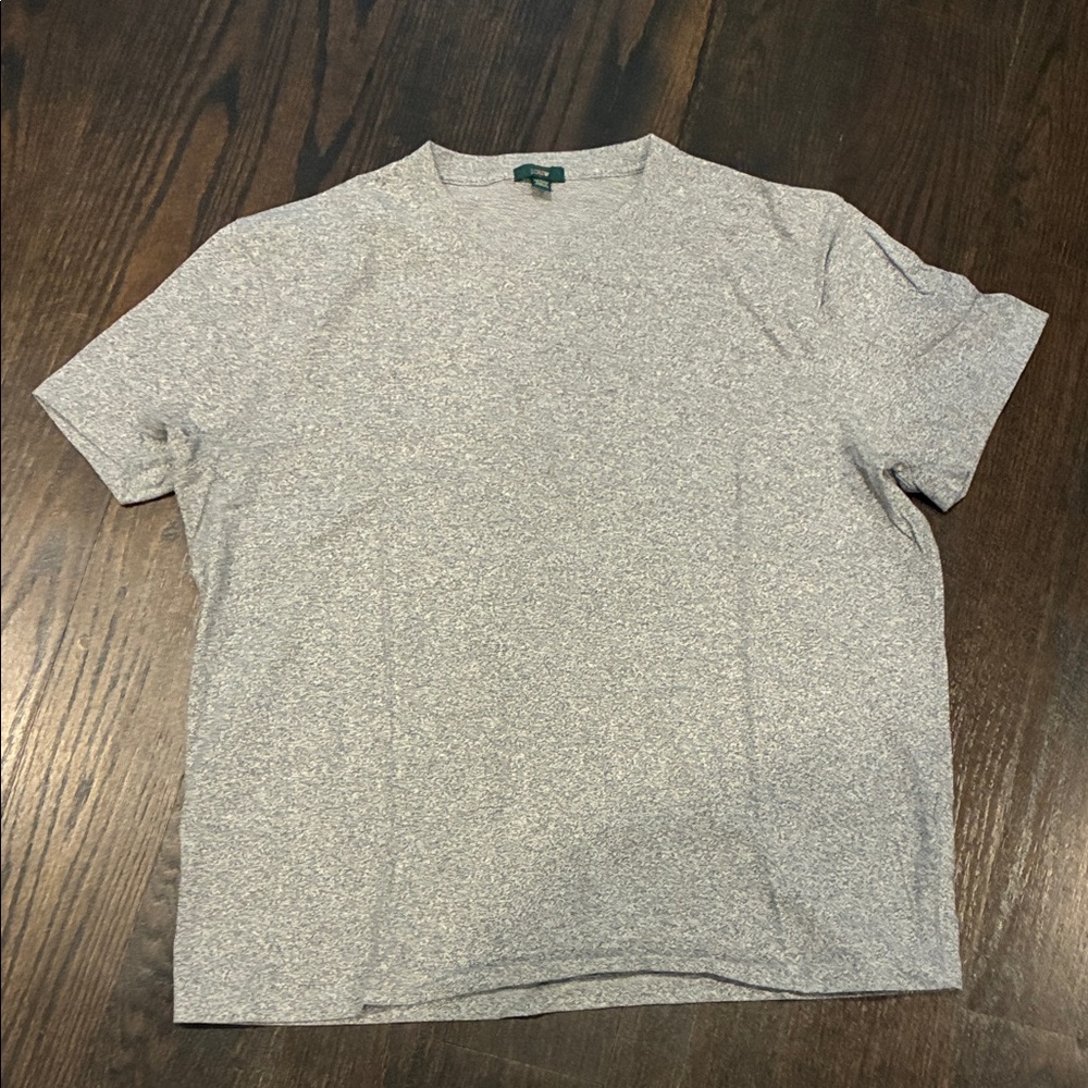 J. Crew Heather Gray Men's Short Sleeve Tee